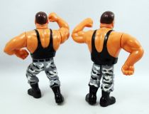 WWF Hasbro - The Bushwhackers : Luke & Butch \'\'version 1\'\' (loose)