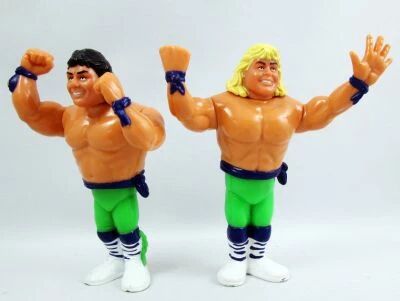 WWF Hasbro - The Rockers : Shawn Michaels & Marty Jannetty (loose)