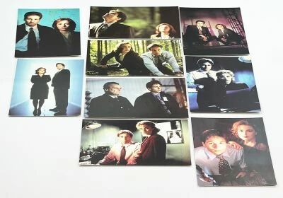 X-Files - Lot de 9 Cartes Postales Fox Mulder & Dana Scully (Classico San Francisco 1995)
