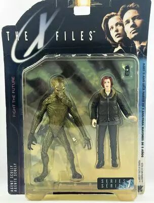 X-Files - McFarlane Toys - Agent Dana Scully & Alien