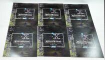 X-Files - Topps Master VIsion - Lot de 6 grandes Trading Cards (1995) 