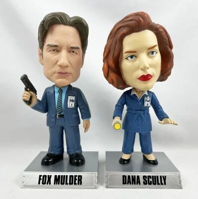 X-Files (Aux fronti�res du r�el) - Funko Wacky Wobbler (Bobble Head) - Fox Mulder & Dana Scully