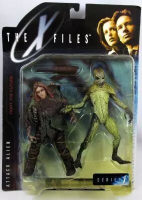 X-Files (Aux fronti�res du r�el) - McFarlane Toys - Homme Primitif & Attaquant Alien