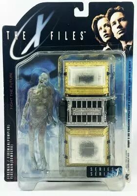 X-Files (Aux fronti�res du r�el) - McFarlane Toys - Pompier Victime avec Chambre Cryolitte