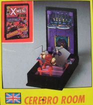X-Men Pocket Comics - Cerebro Room avec Professor X & Juggernaut - ToyBiz Tyco