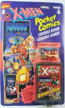 X-Men Pocket Comics - Cerebro Room with Professor X & Juggernaut - ToyBiz Tyco