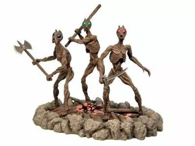 X・PLUS　3GHOULS　SINBAD and the Eye 〜　2 点 X-Plus Statue 3 Ghouls Sinbad and the eye of the tiger