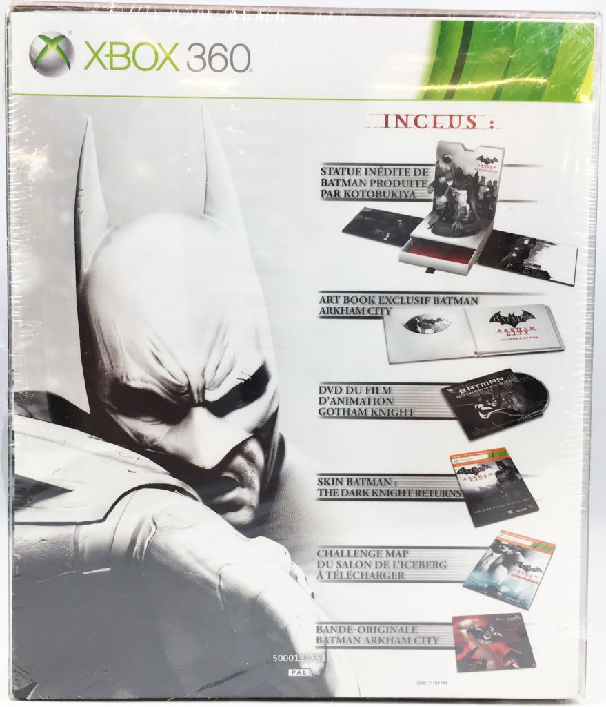 XBox 360 - Batman Arkham City Collector's Edition w/Batman Statue  (Kotobukiya)