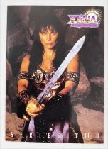 Xena - Topps Trading Cards (1998) - Série 2 complète de 72 cartes + 6 chromes