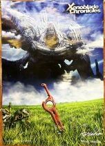 Xenoblade Chronicles - 24\ x33.6\  Promotional Poster Nintendo / Monolithsoft 2010 (Tetsuya Takahashi)