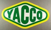 Yacco - Car Oil - 8 x Vintage Stickers