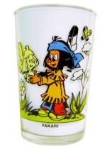 Yakari - Amora Mustard Glass - Yakari & Double-Tooth