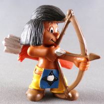 Yakari - Figurine Pvc Schleich 1984 - Graine de Bison