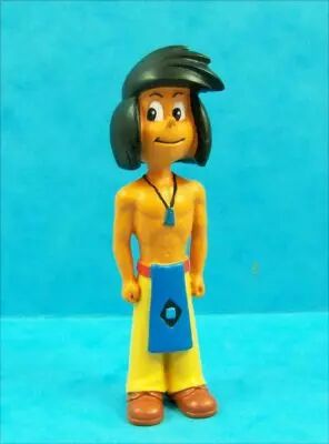 Yakari (S�rie TV 2005) - Figurine R�sine - Grain de Bison 01