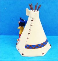 Yakari (Série TV 2005) - Figurine Résine - Yakari et son Tipi 02