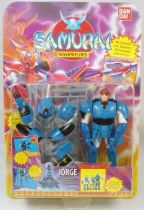 Yoroiden Samurai Troopers - Bandai Playmates - Yan  Samouraï de l\'Eau