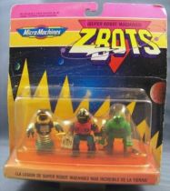 Zbots Micro Machines - Effector, Scammer, Wing Beast - Galoob Famosa