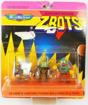 Zbots Micro Machines - Zerotron, Karak, Taskor - Galoob Famosa