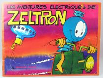 Zeltron\'s Electric Adventures - Panini Stickers collector book 1979 (blank)