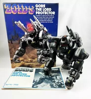 Zoids (OER) - Tomy - Gore The Lord Protector (loose avec boite)