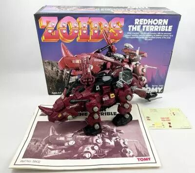 Zoids (OER) - Tomy - Redhorn the Terrible (loose avec boite)
