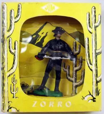 Zorro  - Figurine JIM - Zorro Debout Ep�e en Mains (neuf en boite)