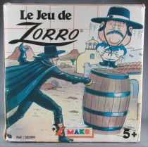 Zorro  - Jeu Mako Réf 022000 - Le Jeu de Zorro & Figurine Sergent Garcia en Boite