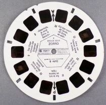 Zorro - 3 x View-Master Discs Set Loose Ref. B 469 -F