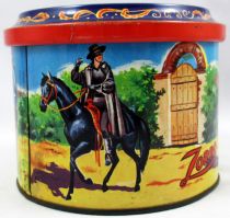 Zorro - Boite à bonbons en métal - Brochet France 1966