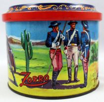 Zorro - Boite à bonbons en métal - Brochet France 1966