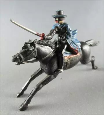 Zorro - Figurine JIM - Cavalier bras droit tendu �p�e