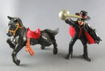 Zorro - Figurine PVC Bully - Zorro & Tornado