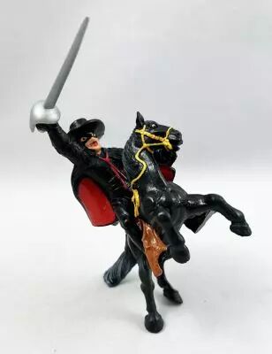 Zorro - Figurine PVC Bully - Zorro & Tornado