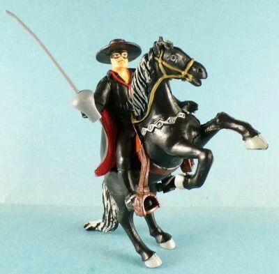 Zorro - Figurine PVC Comics Spain - Zorro & Tornado