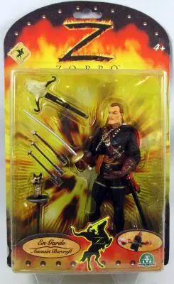 Zorro - Giocho Preziosi 2005 - Assassin Barcroft - Figurines Articul�e 17 cm