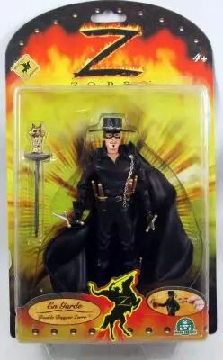 Zorro - Giocho Preziosi 2005 - Double Dagger Zorro - Figurines Articul�e 17 cm