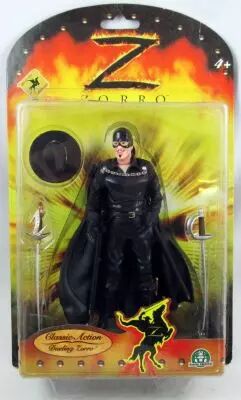 Zorro - Giocho Preziosi 2005 - Dueling Zorro - Figurines Articul�e 17 cm
