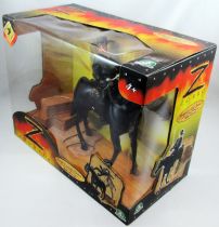 Zorro - Giocho Preziosi 2005 - Jump & Ride Zorro with Tornado- Figurines Articulée 17 cm