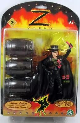 Zorro - Giocho Preziosi 2005 - Munitions Zorro - Figurines Articul�e 17 cm