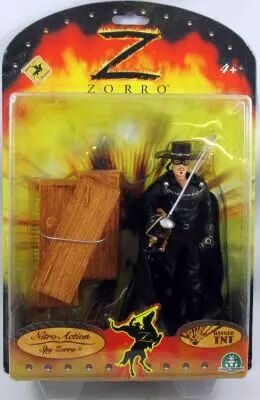 Zorro - Giocho Preziosi 2005 - Spy Zorro - Figurines Articul�e 17 cm