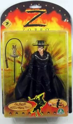 Zorro - Giocho Preziosi 2005 - Whirlwind Whipping Zorro - Figurines Articul�e 17 cm