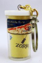 Zorro - Grey-Poupon key-holders - Zorro riding Tornado