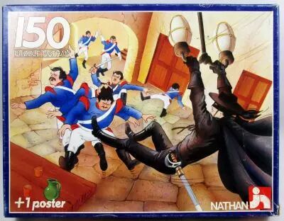 Zorro - Jigsaw Puzzle \ Zorro the flying man\  - Nathan 1987