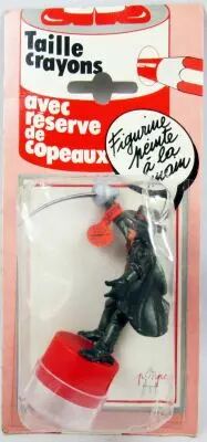 Zorro - Papo Zorro PVC figure on pencil sharpener base