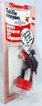 Zorro - Papo Zorro PVC figure on pencil sharpener base