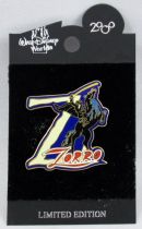 Zorro - Pin\'s en métal -Edition limitée Walt Disney World 2000