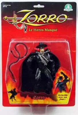 Zorro - Playmates-Giochi Preziosi - Chainmail Zorro with whip