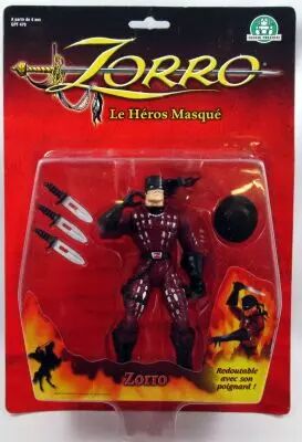 Zorro - Playmates-Giochi Preziosi - Cold Steel Zorro avec poignards
