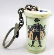 Zorro - Porte Clés Moutarde Gray-Poupon - Zorro Tenant son Epée à Deux Mains