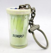 Zorro - Porte Clés Moutarde Gray-Poupon - Zorro Tenant son Epée à Deux Mains